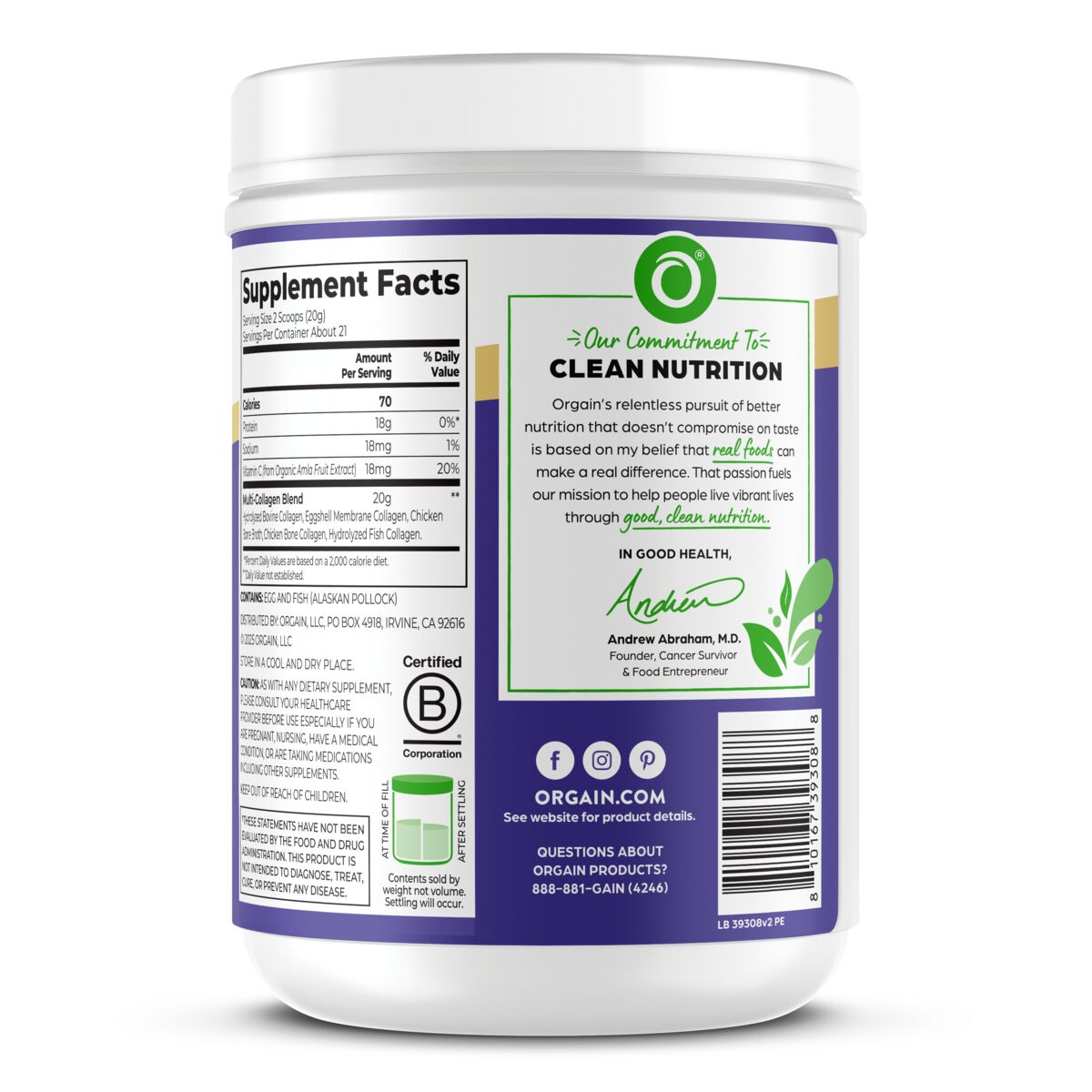 Multi Collagen Peptides Powder