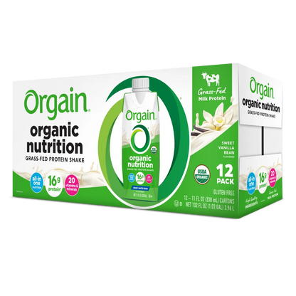 Organic Nutrition Shake - Sweet Vanilla Bean