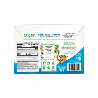 Kids Organic Plant Protein Nutritional Shake - Vanilla