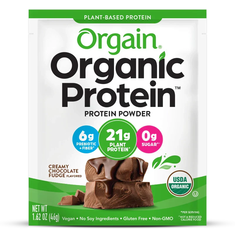 Organic Protein? Plant Based Protein Powder - Creamy Chocolate Fudge