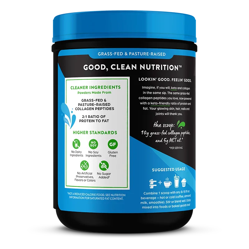 Keto Collagen Protein Powder - Vanilla